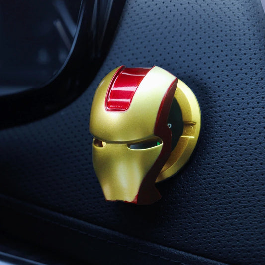 Cache protection bouton "Start & Stop" Iron Man Marvel
